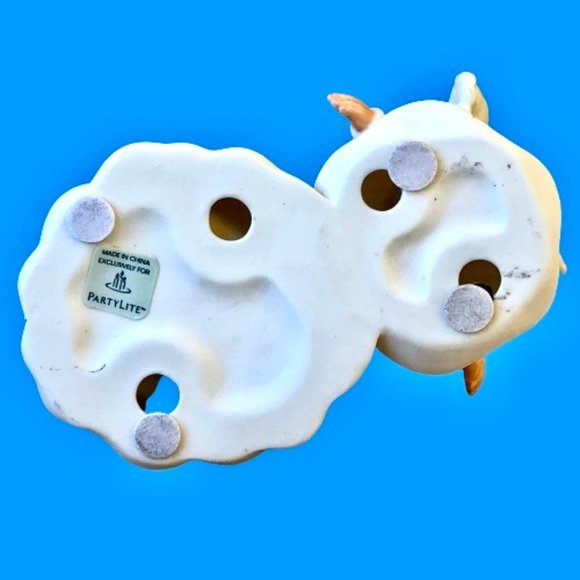 PartyLite Angel Votive Tealight Candle Holder Lot of 2 DAMAGED - Picture 7 of 16